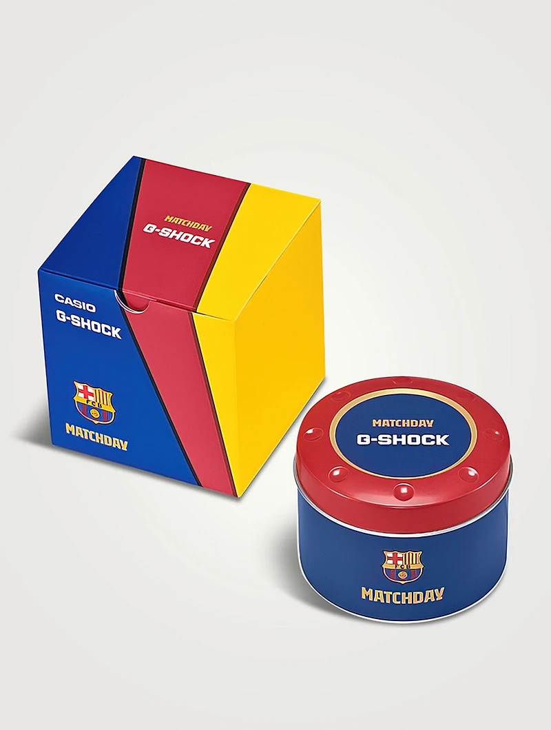 G Shock FC Barcelona Matchday Resin Strap Watch