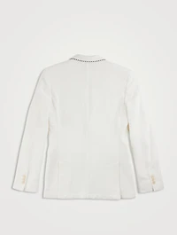 Edgar Tailored Jacket With Stripe Piping