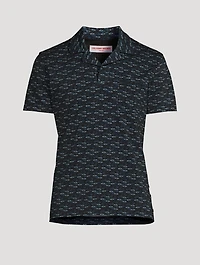 Donald X Tailored Polo Shirt Torus Print
