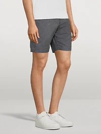 Harrop Linen-Blend Tailored Shorts