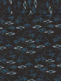 Bulldog X Mid-Length Swim Shorts Torus Print