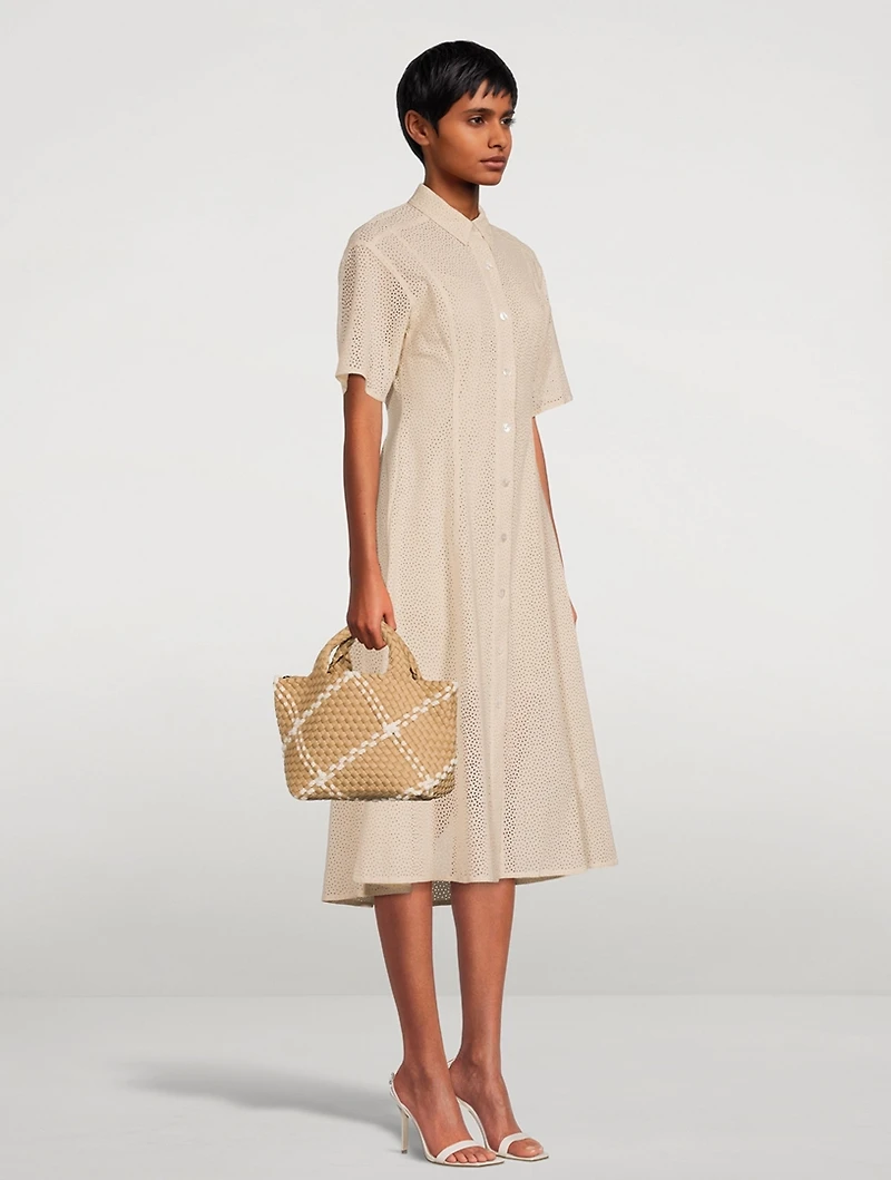 Small St. Barths Neoprene And Rope Tote Bag