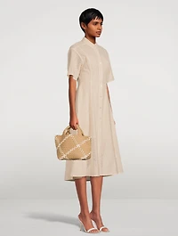 Small St. Barths Neoprene And Rope Tote Bag