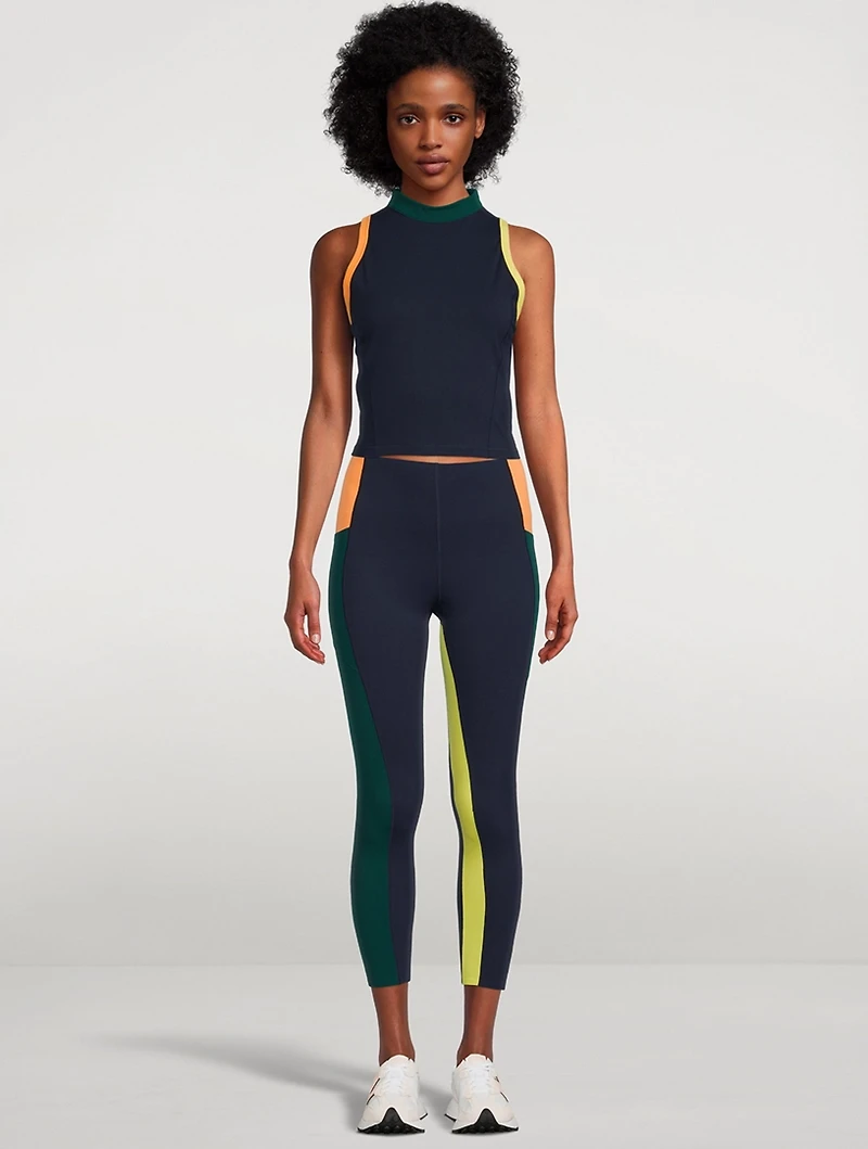 Power Zip-Back Tank Top