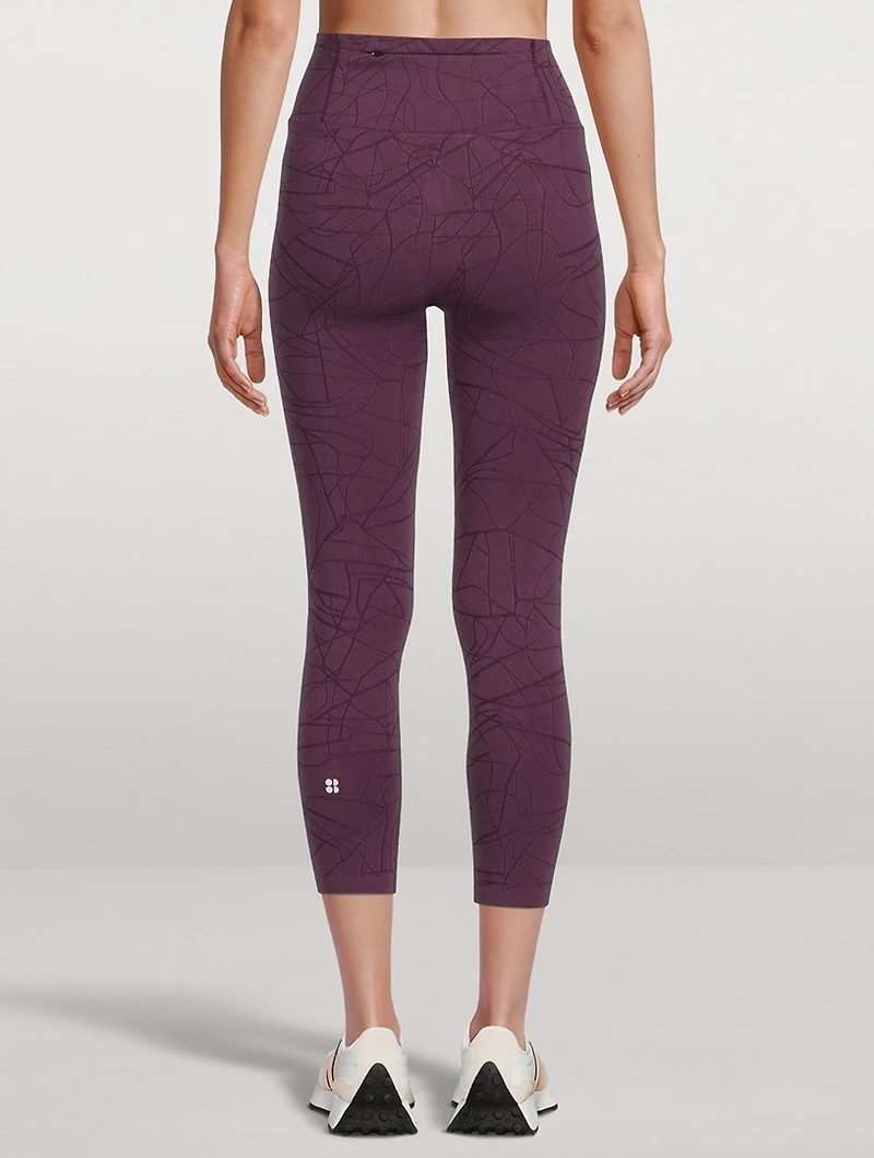 Motion Jacquard 7/8 Workout Leggings