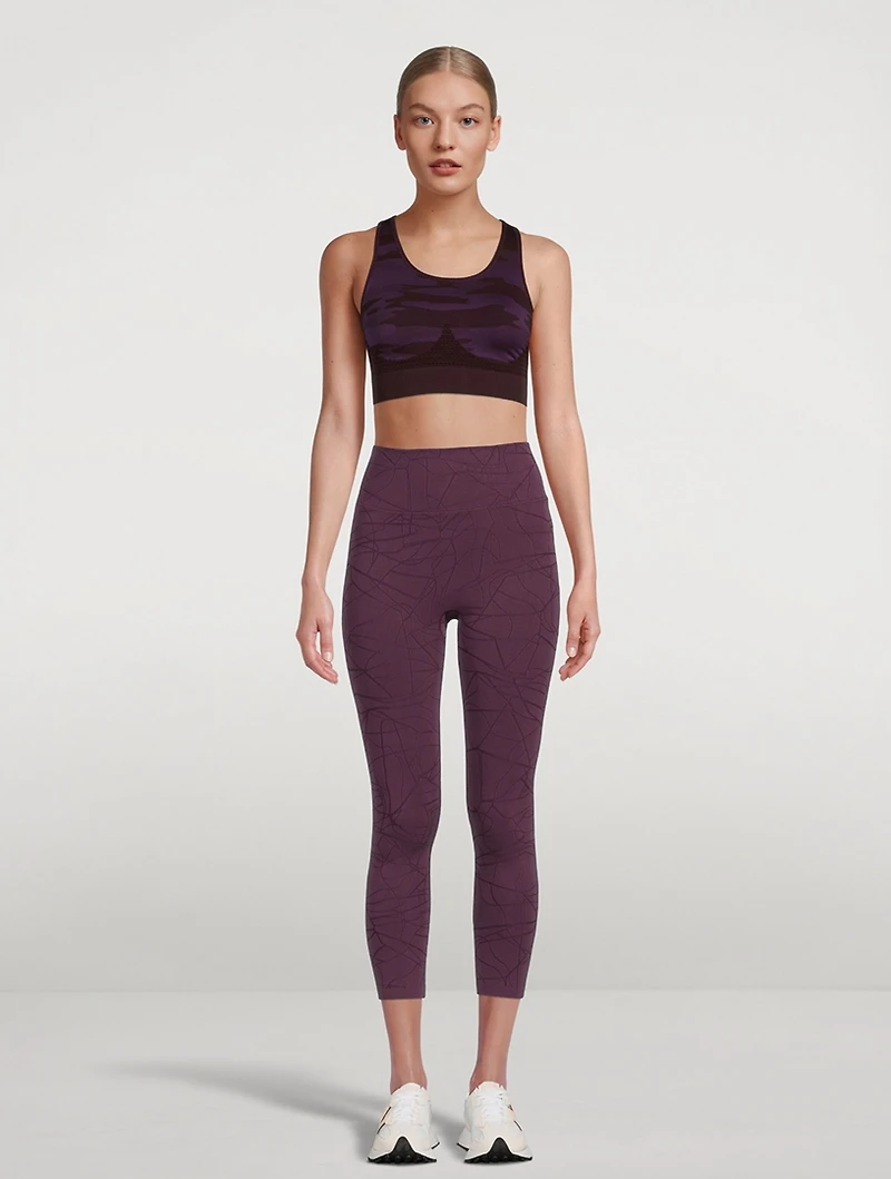 Motion Jacquard 7/8 Workout Leggings