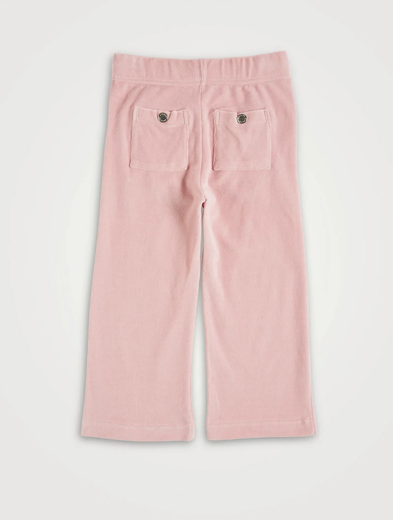 Toddler Velour Tracksuit Pants