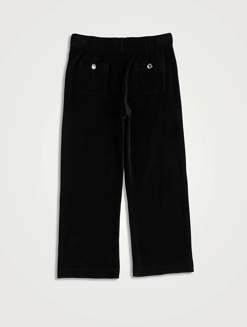 Youth Velour Tracksuit Pants