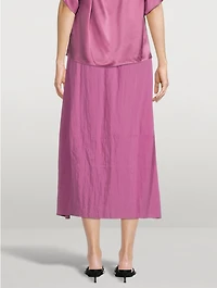 Tiered Midi Skirt