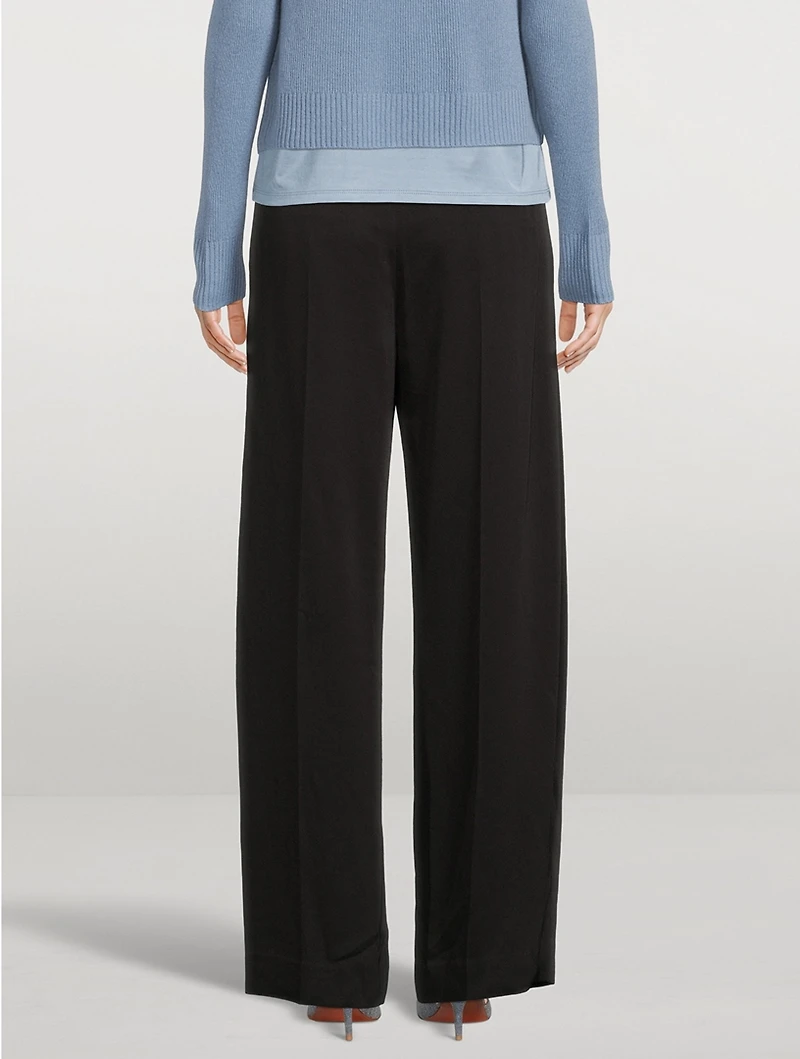Wide-Leg Trousers