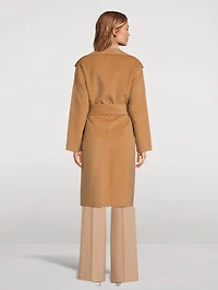 Belted Wool And Cashmere Coat