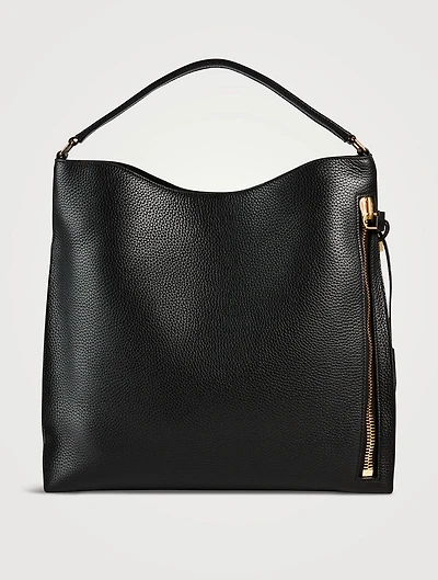 Large Alix Leather Shoulder Bag