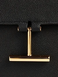 Medium Tara Leather Crossbody Bag
