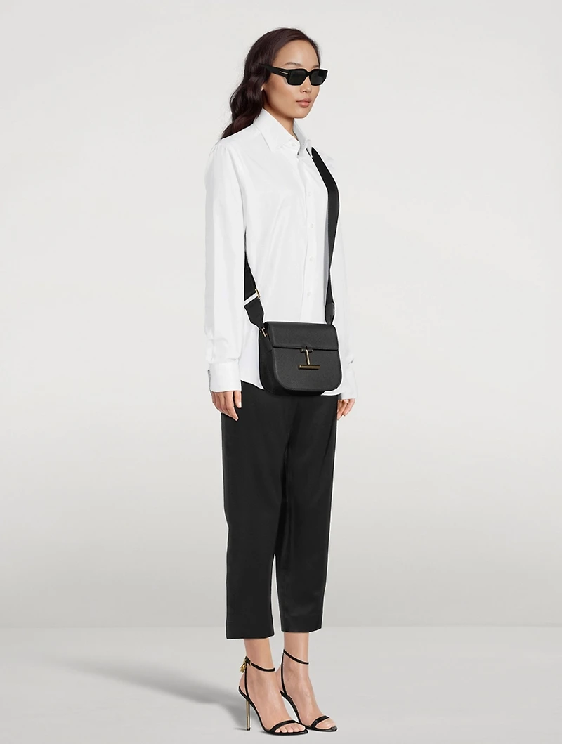Mini Tara Leather Crossbody Bag
