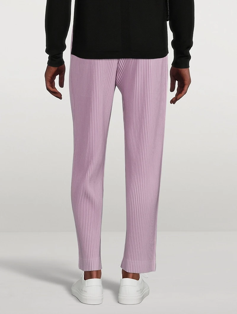 Colour Pleats Pants
