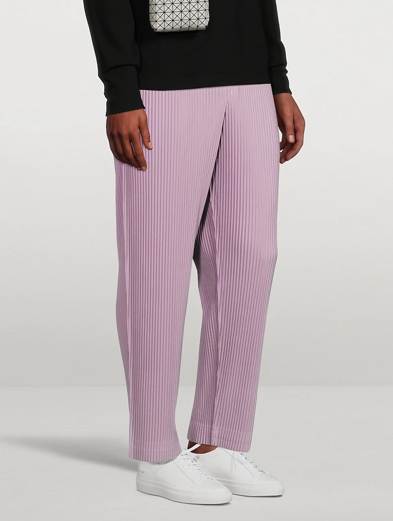 Colour Pleats Pants