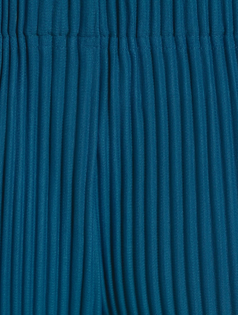 Colour Pleats Tapered Crop Pants