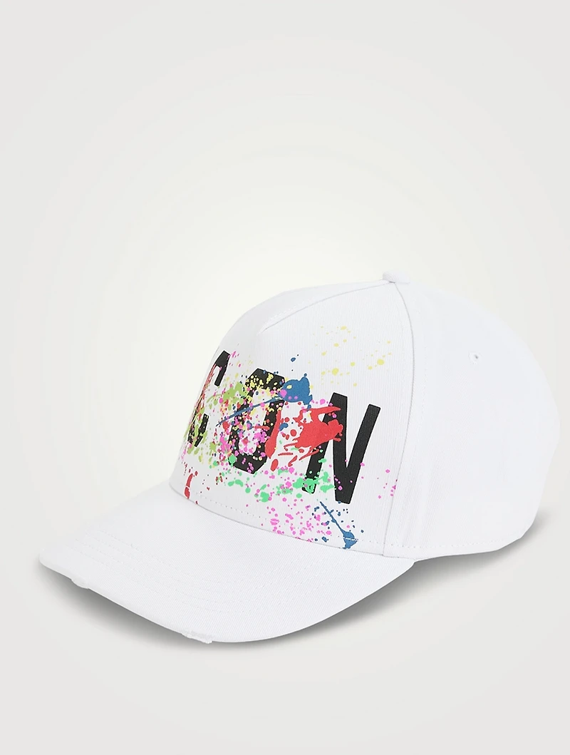Icon Splatter Baseball Cap