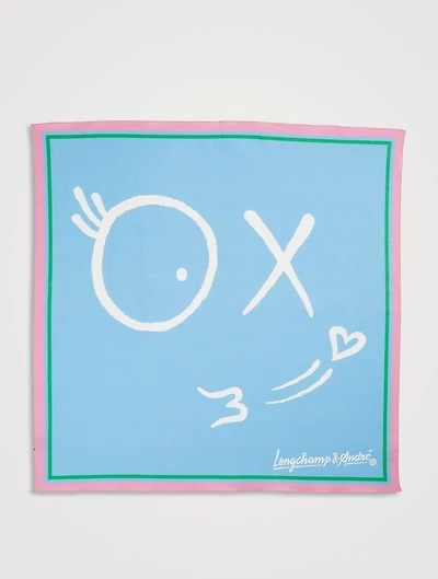Longchamp x André Cotton Scarf