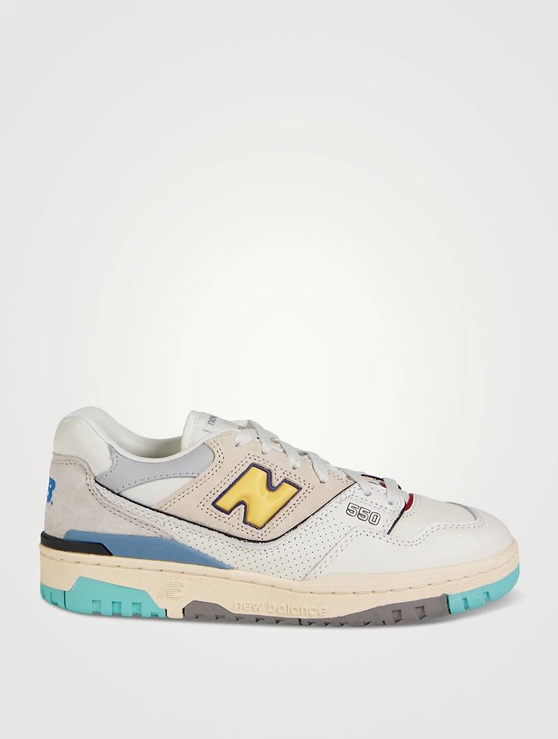 550 Leather Sneakers