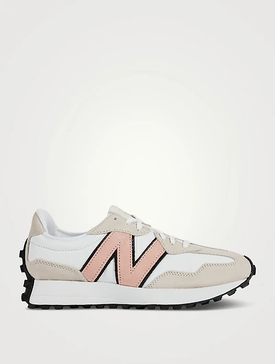 Suede And Nylon Sneakers