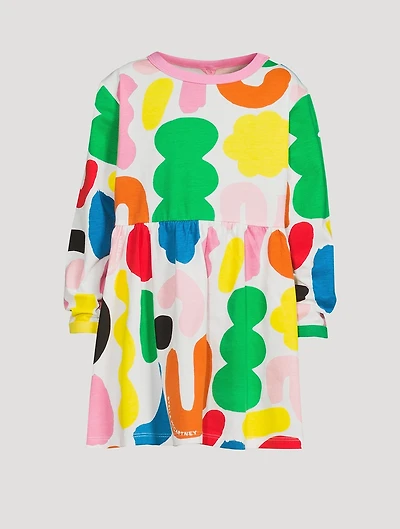 Cotton Dress Shapes Print
