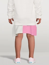 Cotton Colourblock Skirt
