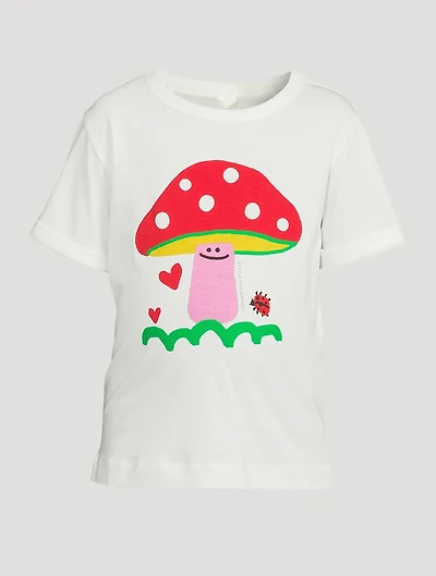 Mushroom Cotton T-Shirt