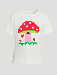 Mushroom Cotton T-Shirt