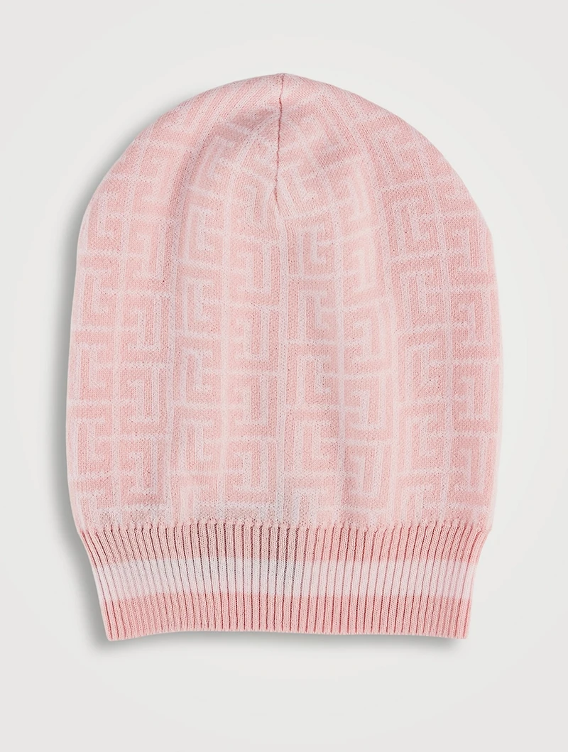 Wool Monogram Toque