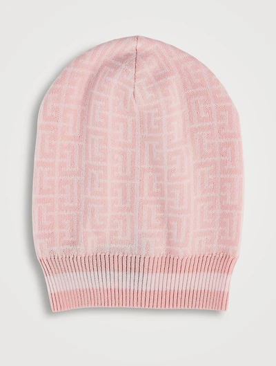 Wool Monogram Toque