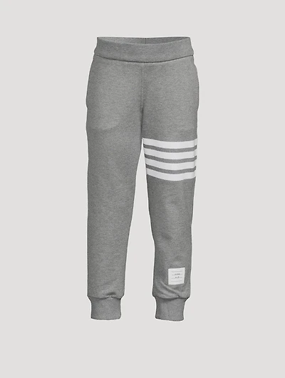 Cotton Loopback Jersey Four-Bar Sweatpants