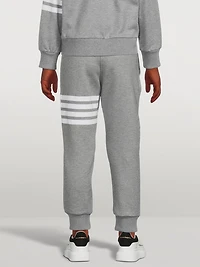 Cotton Loopback Jersey Four-Bar Sweatpants