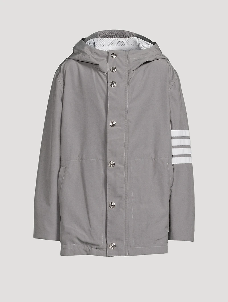 Ripstop Hooded Rain Jacket