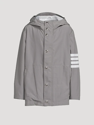 Ripstop Hooded Rain Jacket