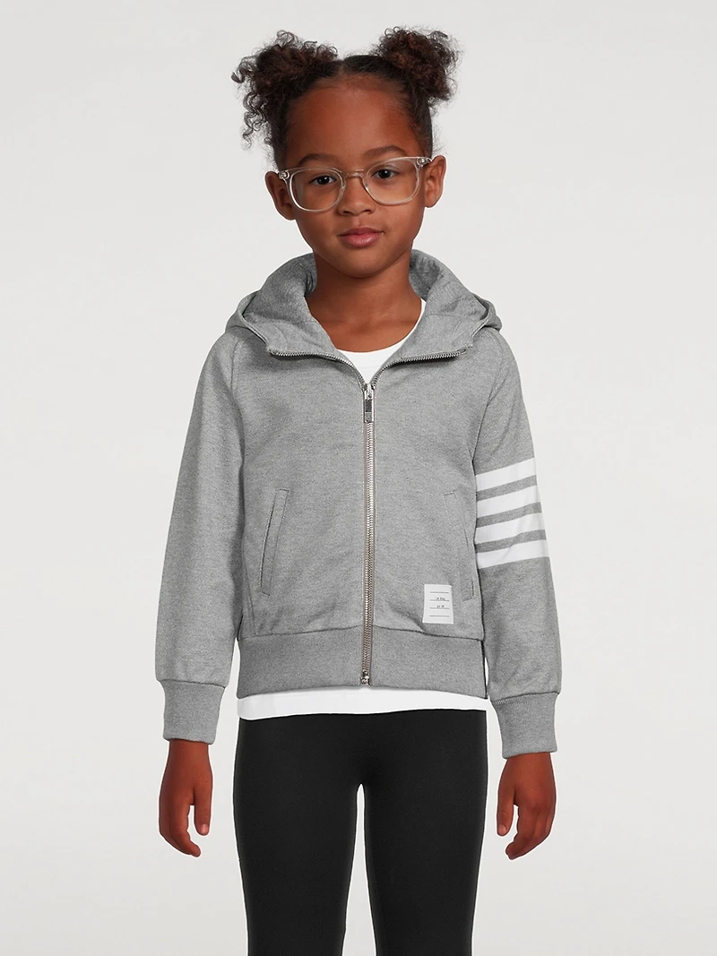 Classic Loop Back Zip Hoodie
