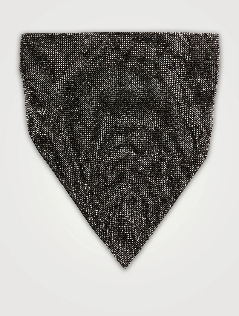 Crystal Mesh Head Scarf