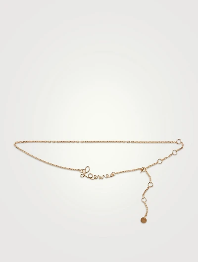 Paula's Ibiza Loewe Chain Belt