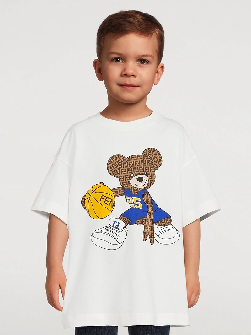 Kids Cotton Teddy T-Shirt