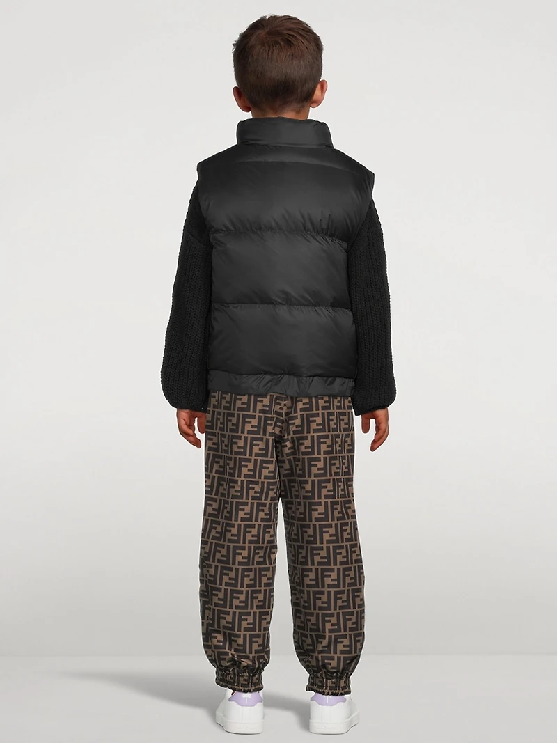 Kids Reversible Puffer Vest