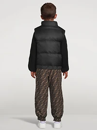 Kids Reversible Puffer Vest