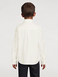 Kids Cotton Shirt With Pocket