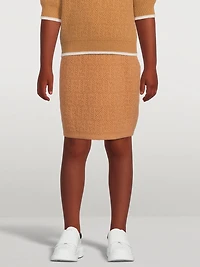Kids FF Wool Knit Skirt
