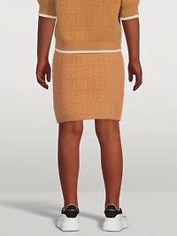 Kids FF Wool Knit Skirt