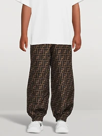 Kids Reversible Sweatpants With FF Print