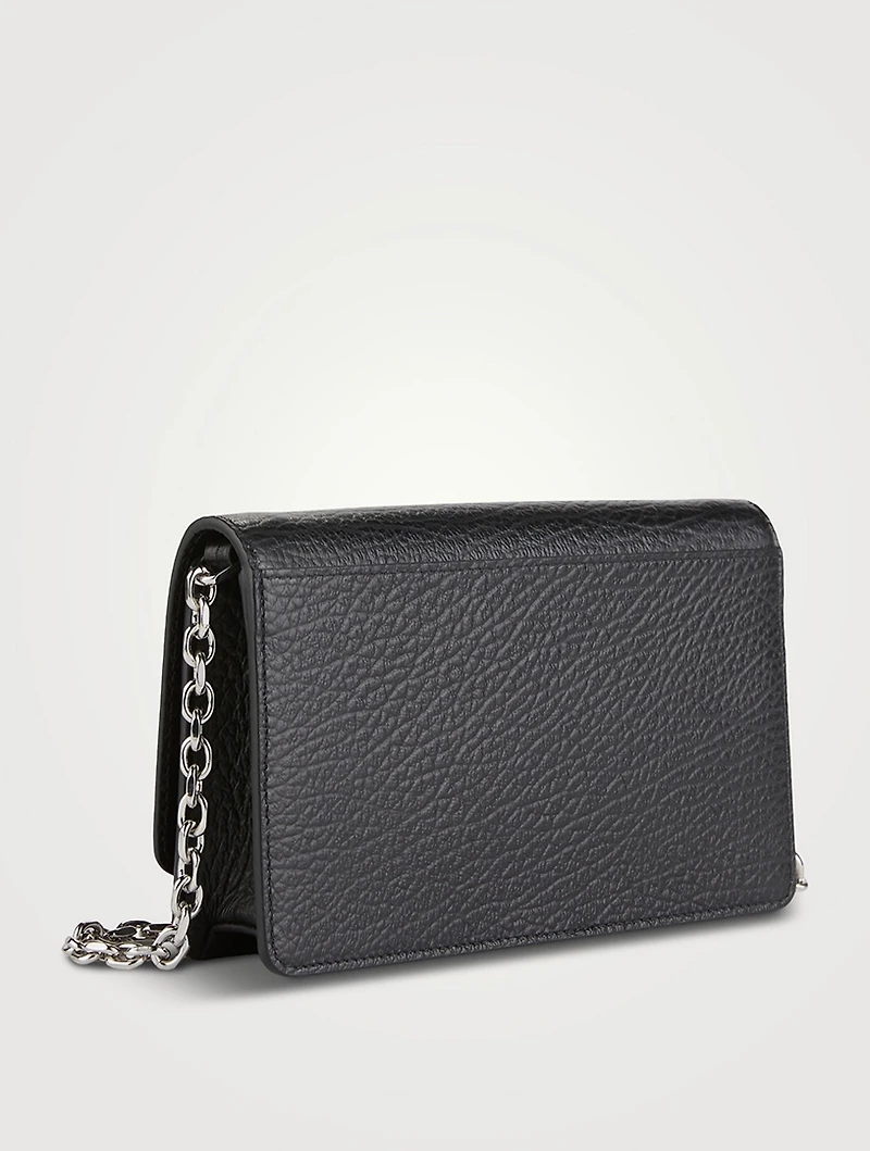 Large Leather Chain Wallet