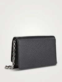 Large Leather Chain Wallet