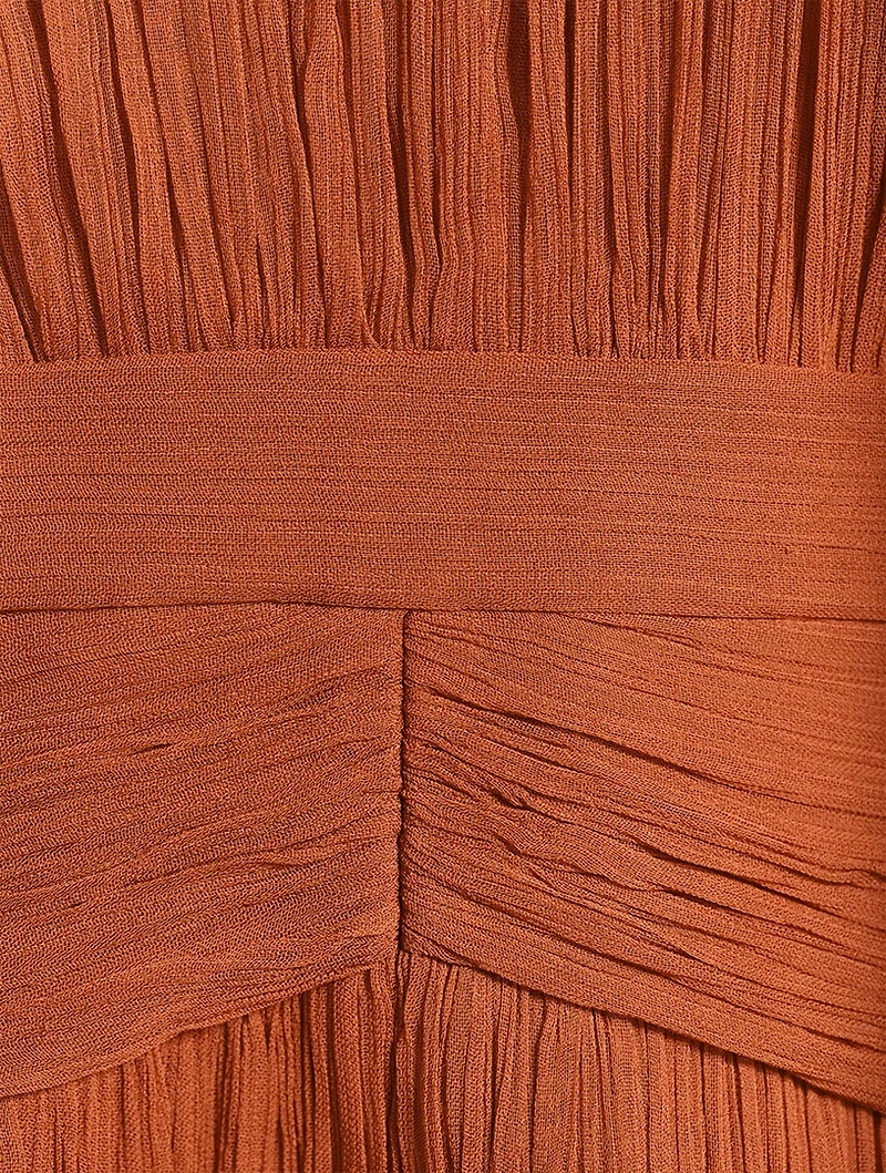 Noemi Pleated Midi Dress