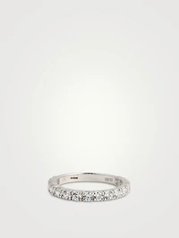 Raina 9K White Gold Eternity Ring