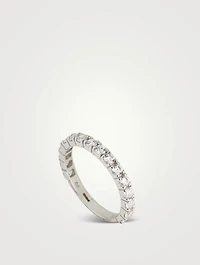 Raina 9K White Gold Eternity Ring